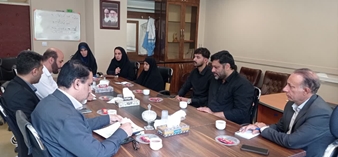 جلسه هماهنگی معاونت بهداشت دانشگاه و معاونت اجتماعی سپاه حضرت ابوالفضل(ع) جهت برگزاری هفته ملی جمعیت